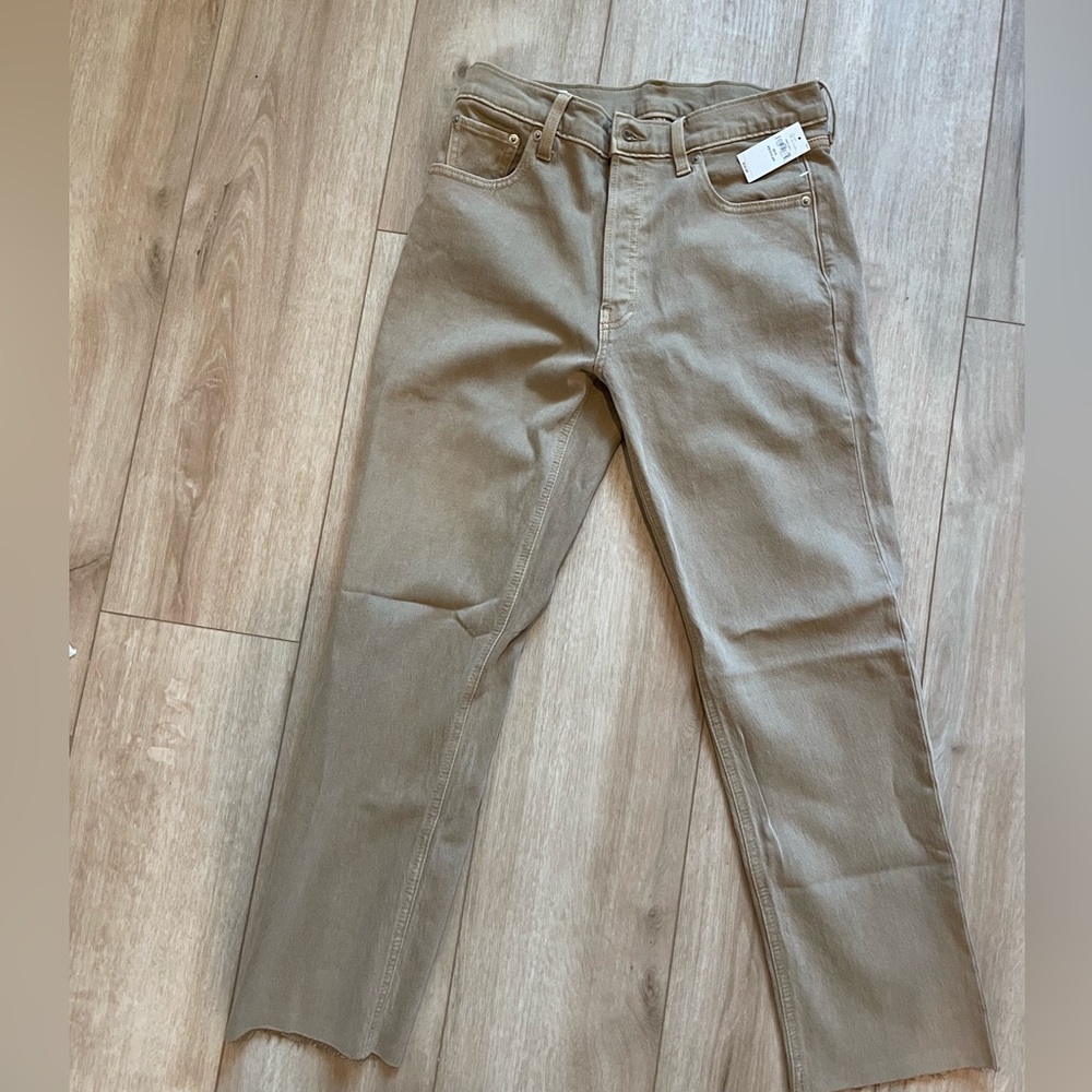 Gap Cheeky straight high rise jeans